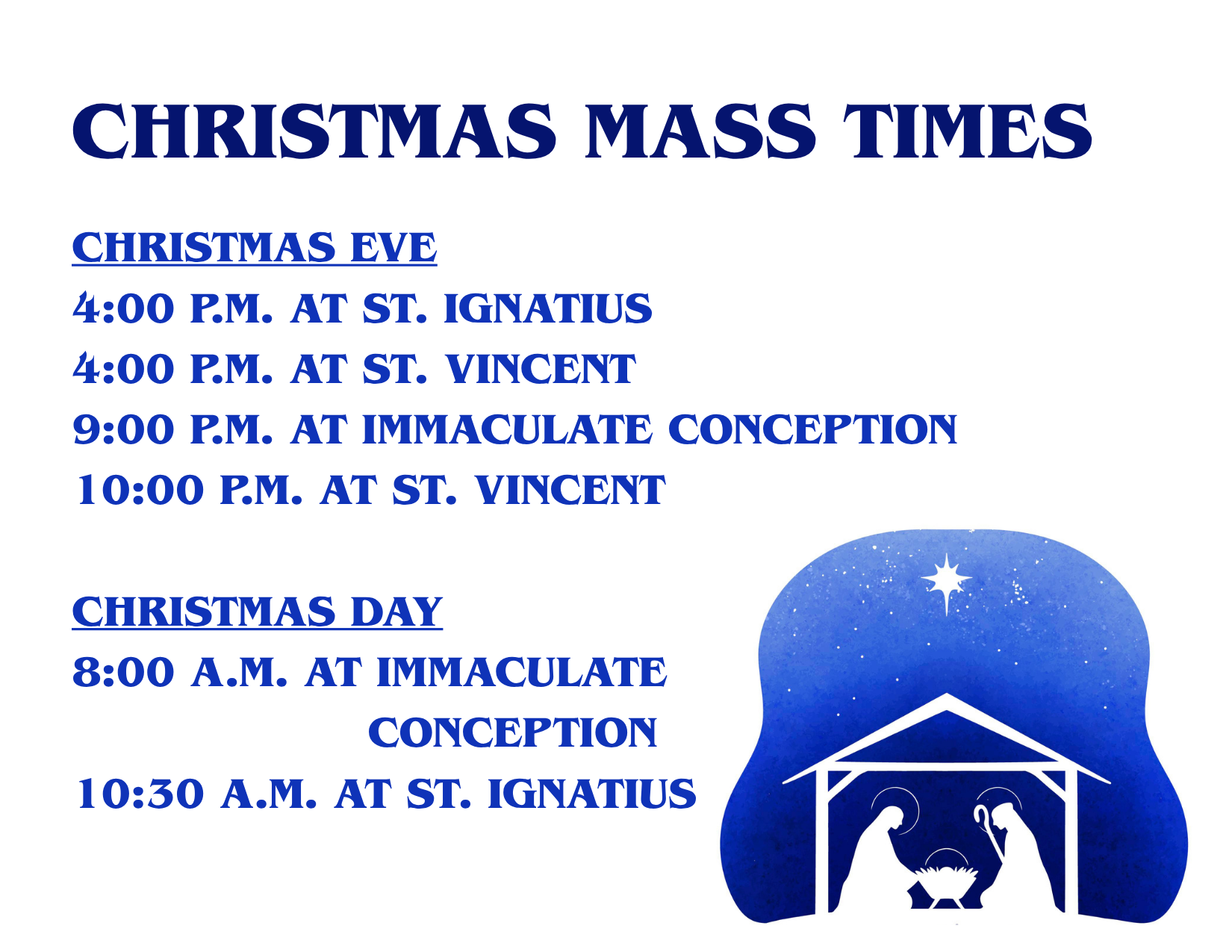 2025 Christmas Mass